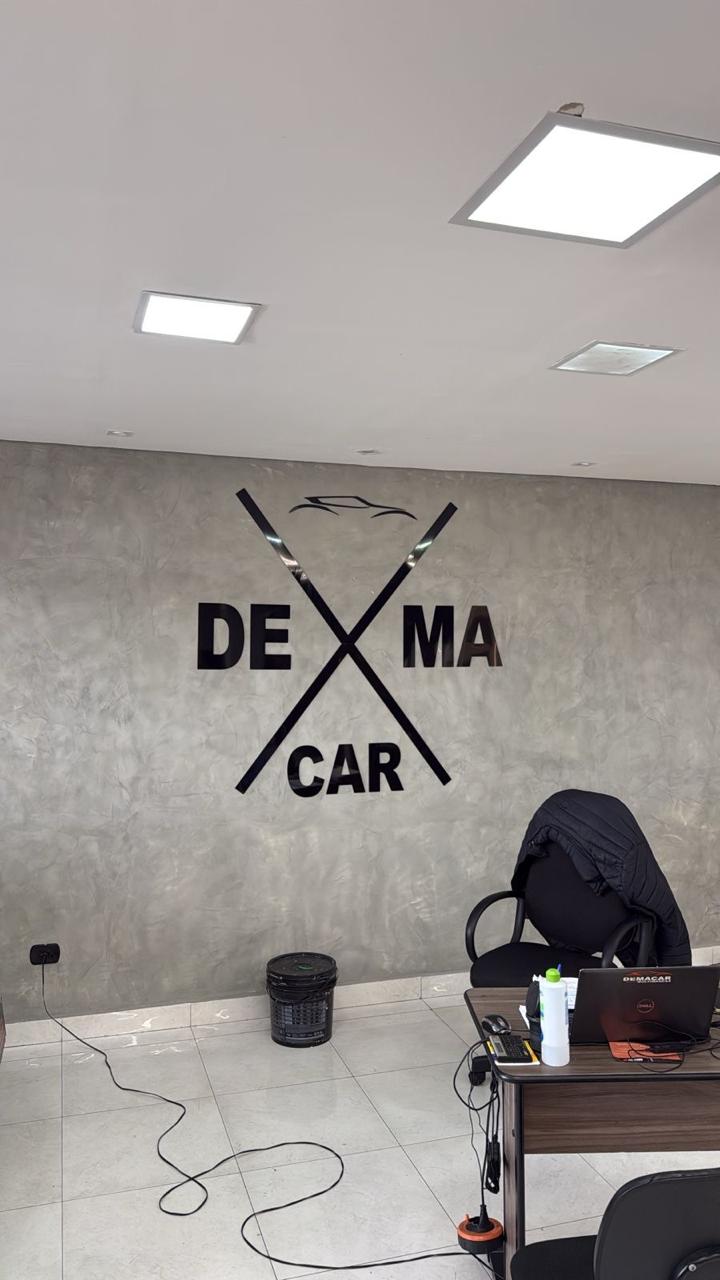 Logo em ACM para escritório
